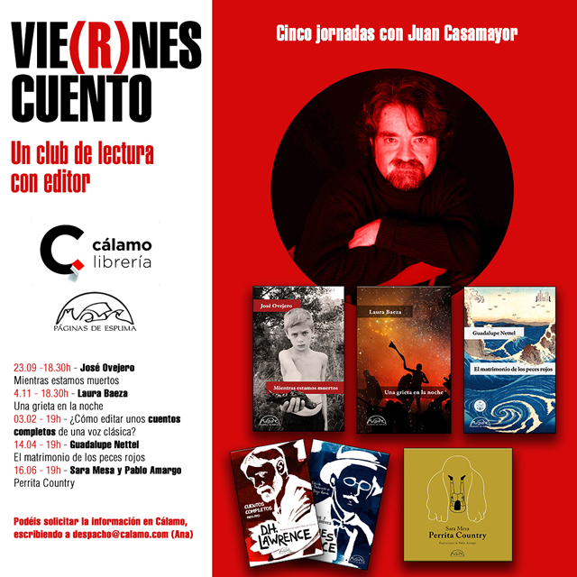 Nuevo ciclo del club de lectura Viernes Cuento 